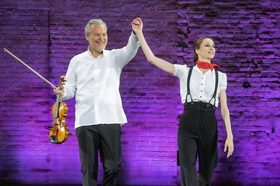  Svetlana Zakharova and Vadim Repin