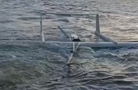 Ukrainian army downs Iranian-made strike UAV over sea for first time
