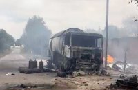 Russians attack gas tanker in Chernihiv Region, kill three, including 6-year-old child