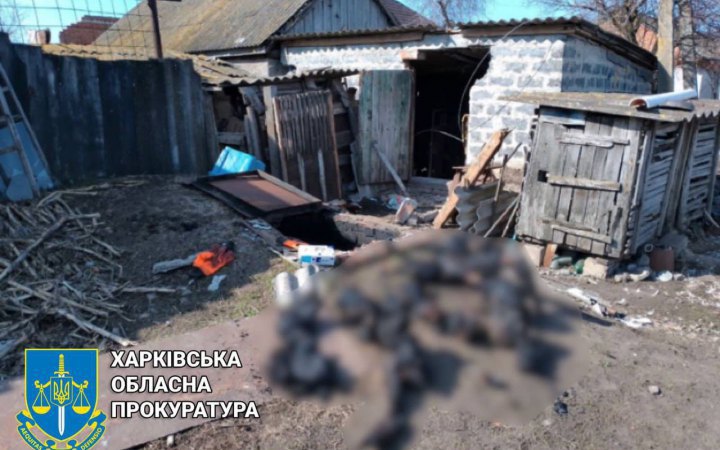 Russians torture three people, set them on fire in Kharkiv Region