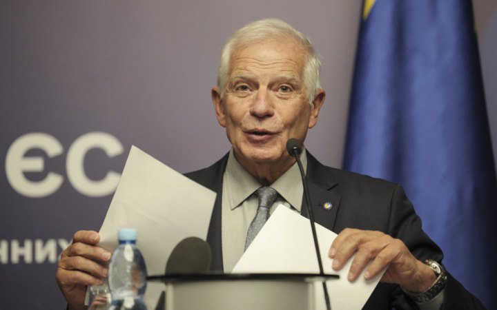 Borrell proposes EU to use 90% of revenues from frozen Russian assets for weapons for Ukraine