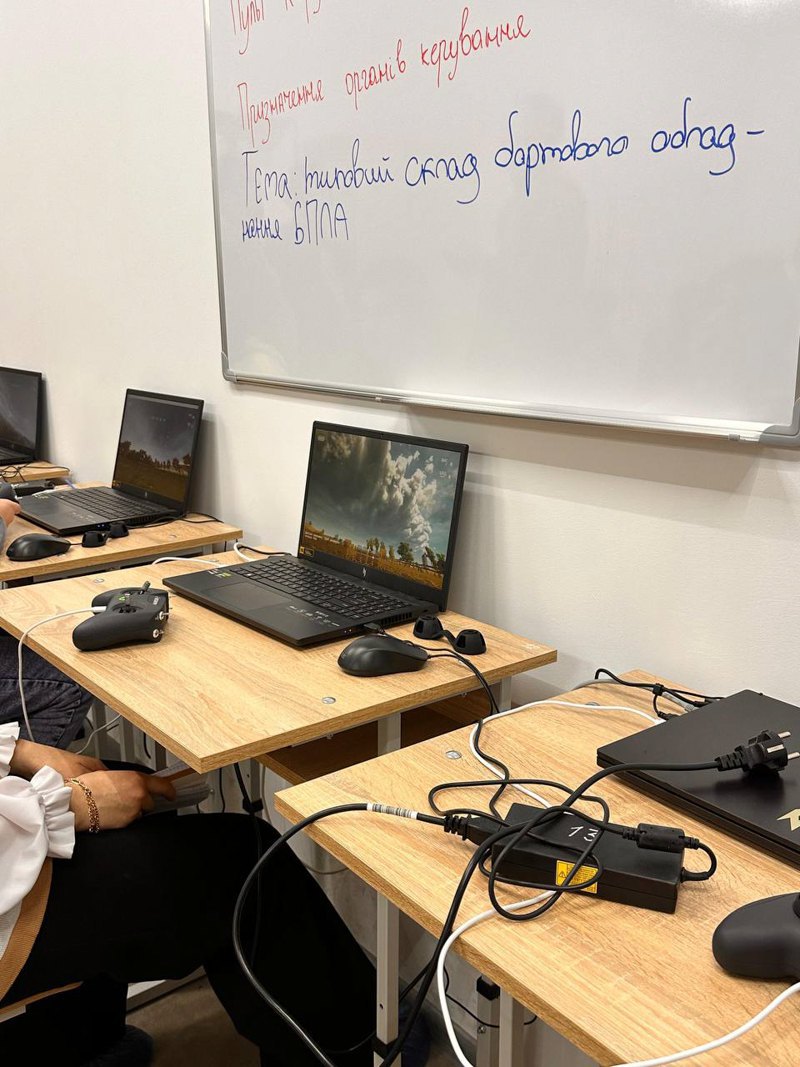 A centre where students are taught the subject ‘Defence of Ukraine’.