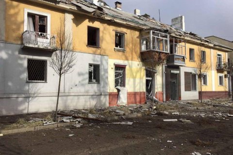 The Russians shelled the center of Chernihiv