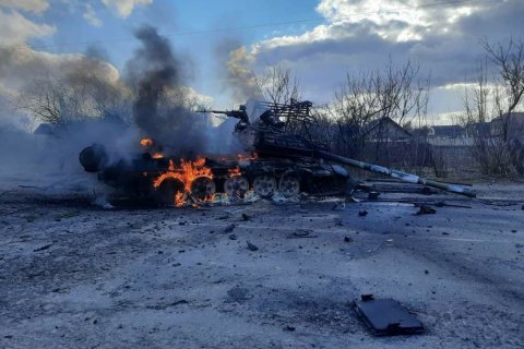 Chernihiv region - almost 20 enemy vehicles destroyed by UA Army