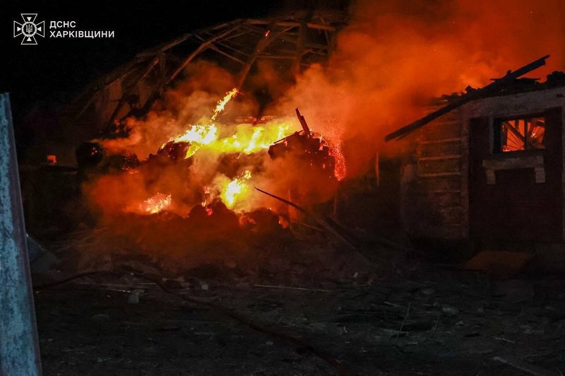 Kharkiv Region, consequences of shelling