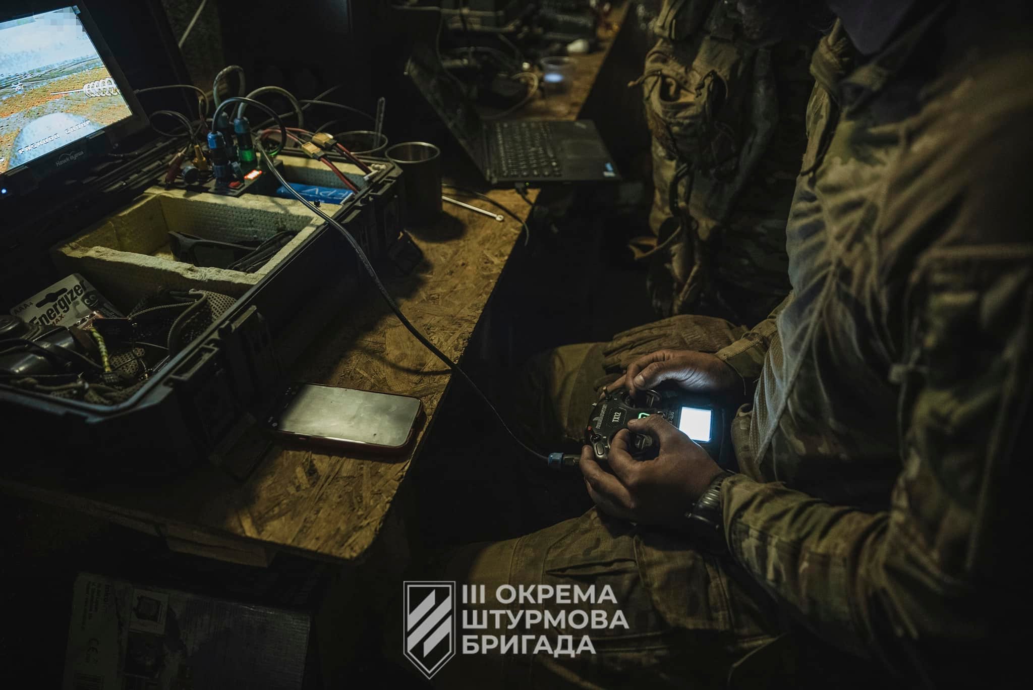 The work of drone operators