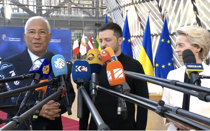 Zelenskyy arrives in Brussels for EU summit