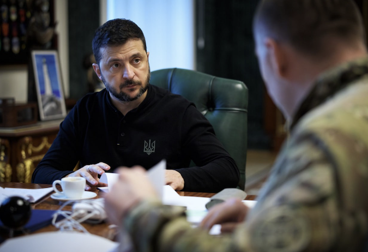 Zelenskyy listened to a report from the head of the Security Service of Ukraine