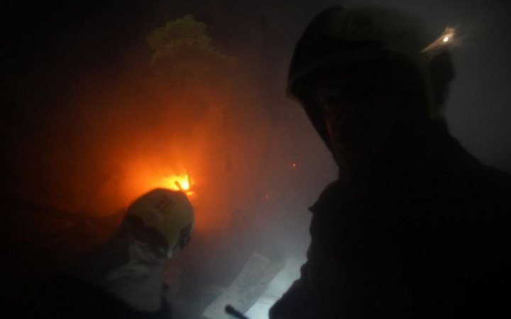 Rescue service base occupied by russia catches fire near Melitopol