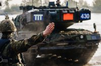 Ukrainian military arrive in Germany for training on Marder infantry fighting vehicles