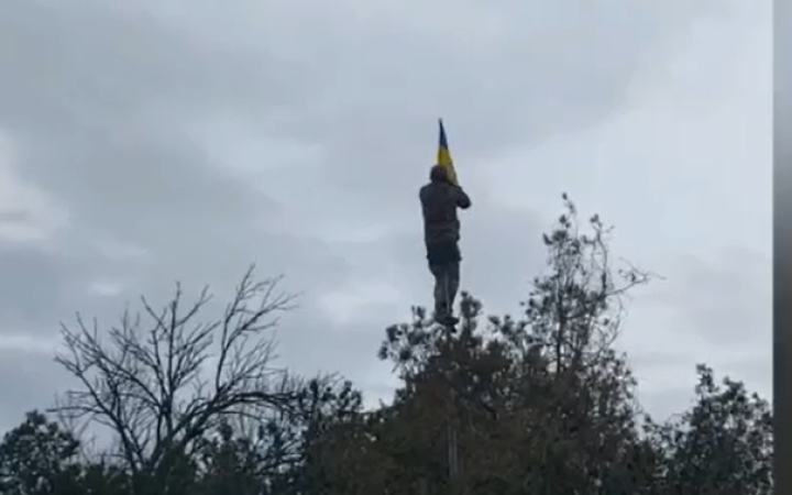 Ukrainian marines liberate Lvove village in Kherson Region