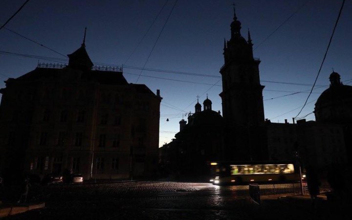 Part of Lviv to go dark tonight to repair damage from Russian shelling