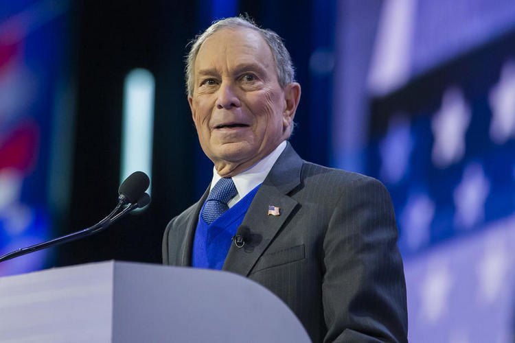 Michael Bloomberg's speech in New York