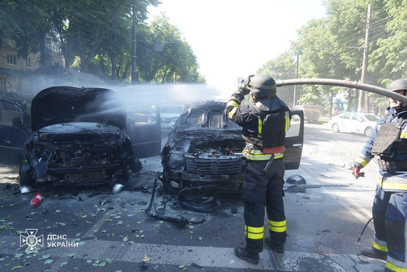  Sumy, aftermath of Russian attack