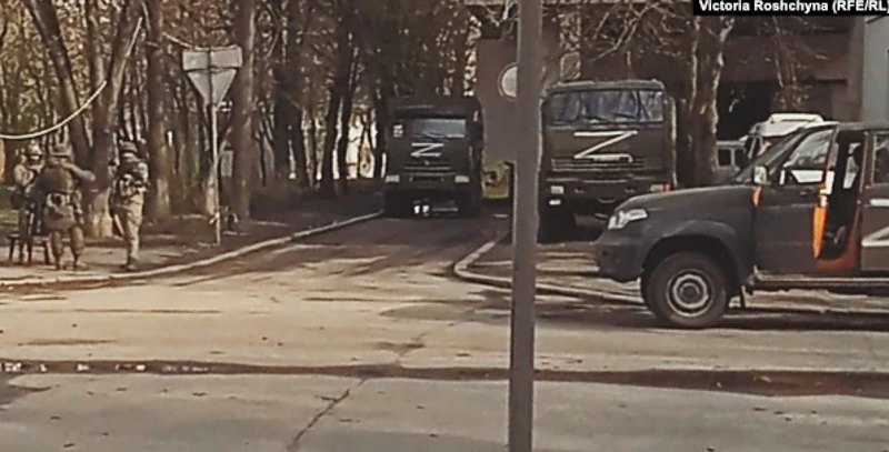 russian troops. Kherson