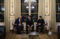 Zelenskyy says after talks with Trump that US president-elect is “determined”