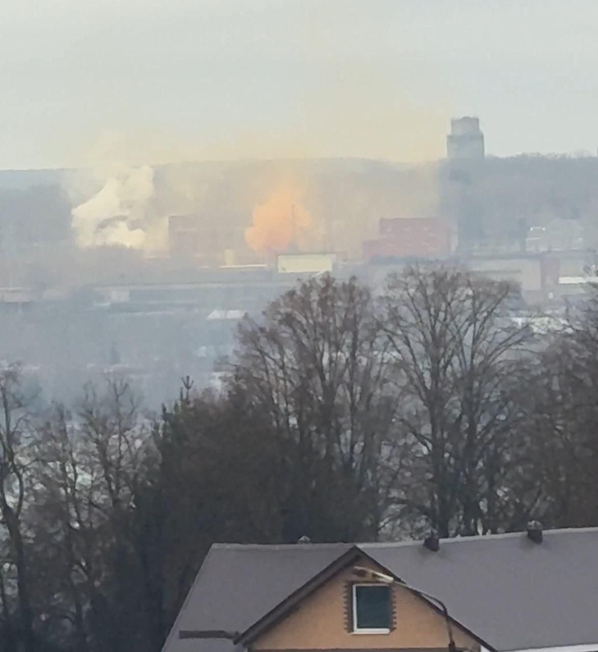 Fire at Aleksin chemical plant