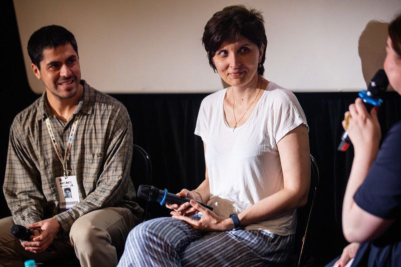 Producer of cultural events Vika Leshchenko