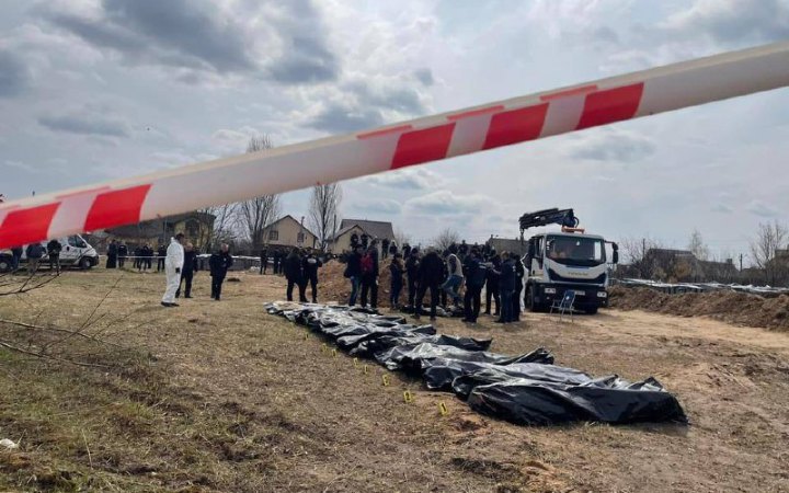 Nearly 1,300 bodies of civilians killed by russians found in Kyiv Region