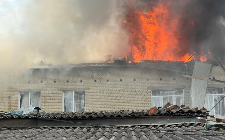 Russians attack Zolochiv in Kharkiv Region, destroying kindergarten