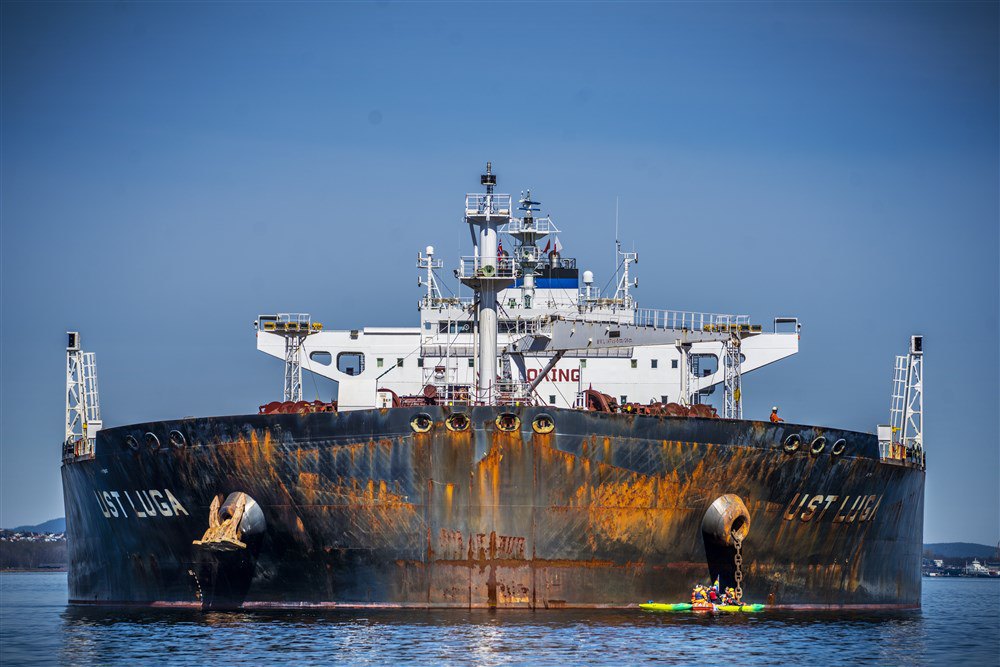 Russian oil tanker