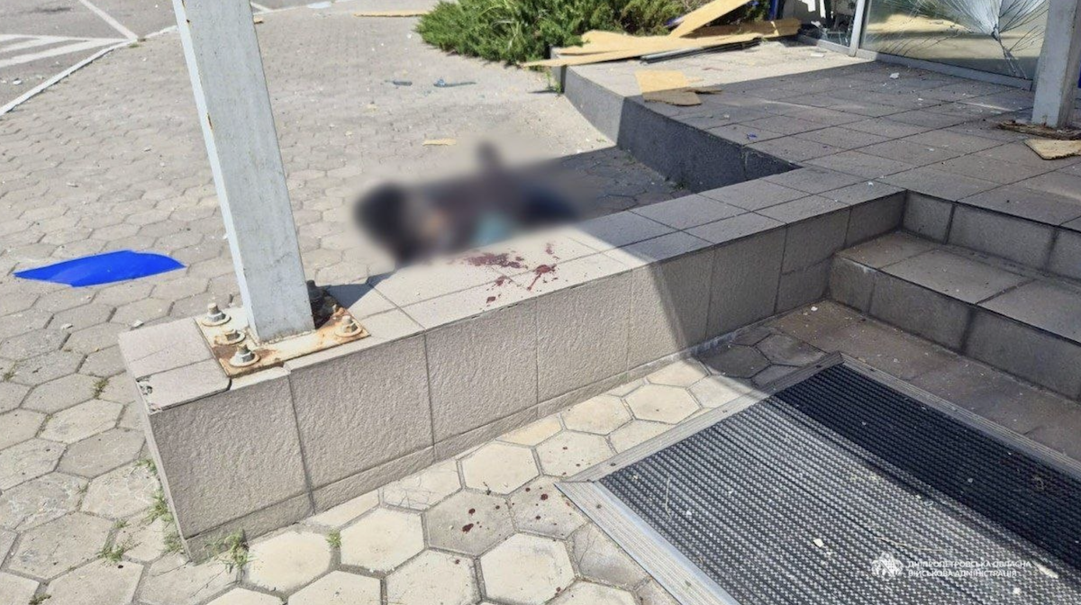 More than 20 people were injured and four killed by the Russian strike on Dnipro