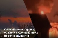 General Staff reports destruction of Russian aircraft factory and repeated strike on Liski oil depot