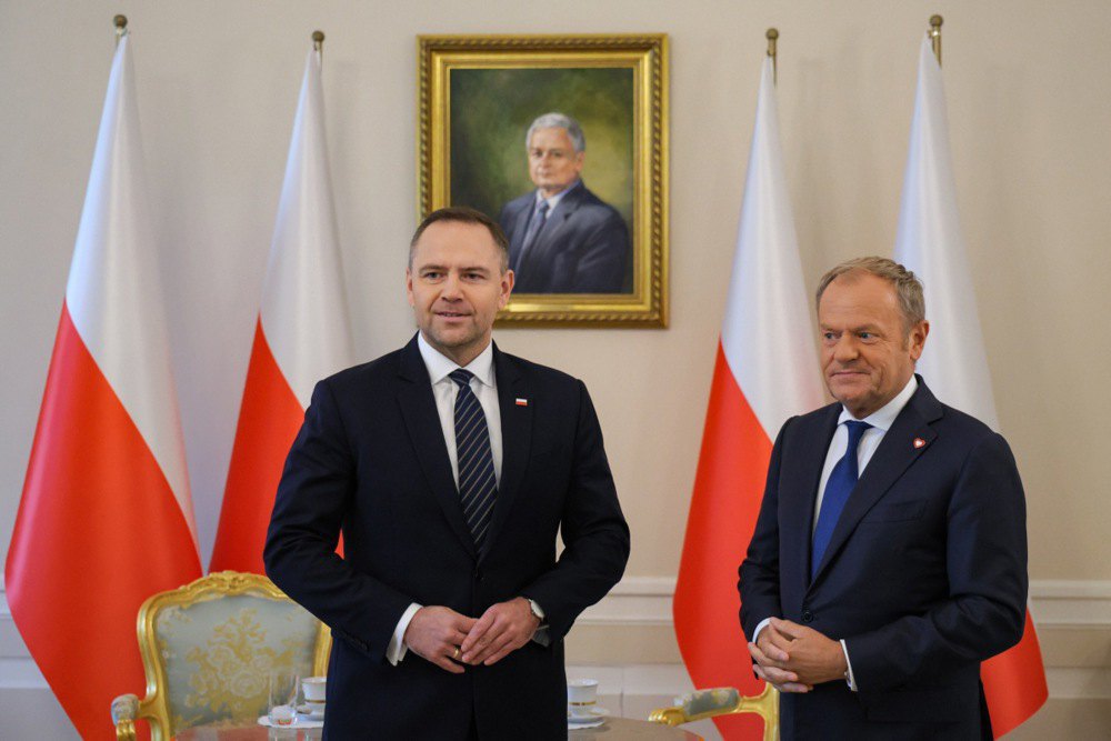 Karol Nawrocki and Donald Tusk
