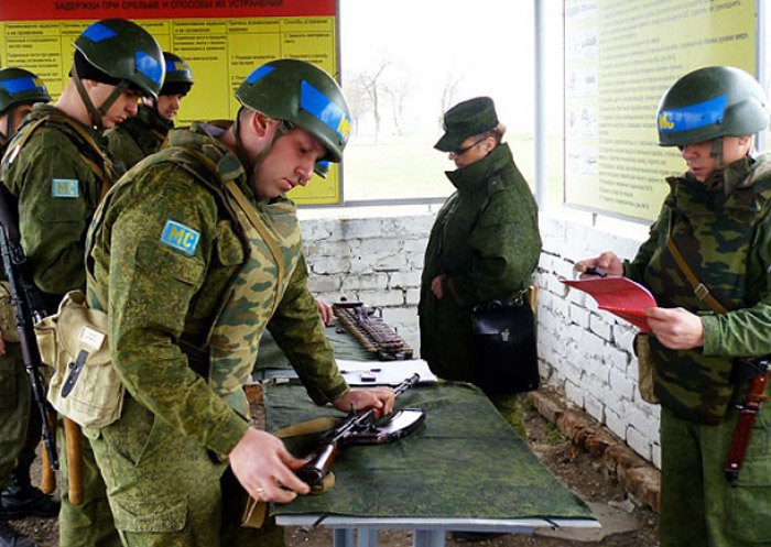 russian servicemen in Transnistria
