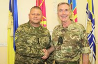 Zaluzhnyy discusses strengthening of Ukrainian air defence with British counterpart