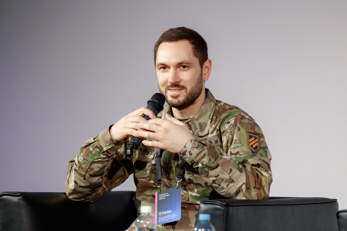 Officer Viktor ‘Stark’ Pavlov, the founder of the Third Army Corps’ UGV School