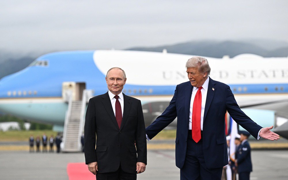  Meeting between Donald Trump and Vladimir Putin in Alaska, 15 August 2025.