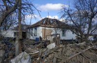 Residential buildings destroyed in morning attack on Zhytomyr Region