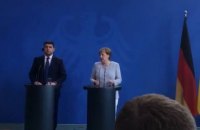 Merkel sees no prerequisites for elections in Donbas
