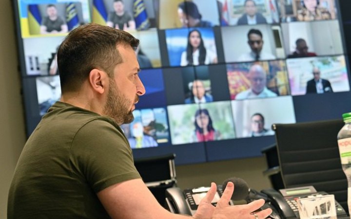 Zelenskyy called on Americans to join the United24 platform
