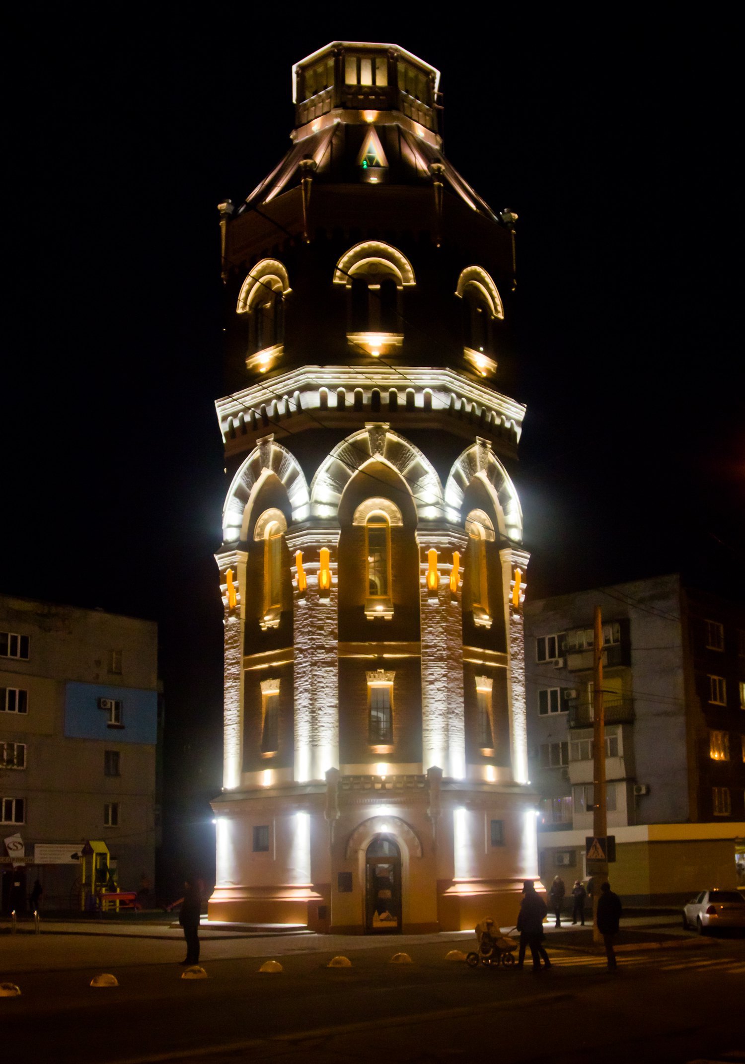 Water tower by architect Victor Nilsen