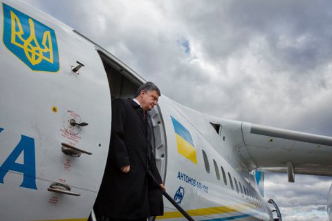 President of Ukraine on visit to Finland 