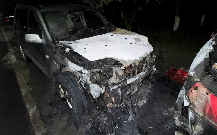 22-year-old resident of Rivne detained for burning cars of servicemen ordered by Russia