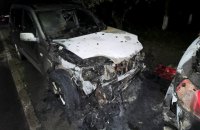 22-year-old resident of Rivne detained for burning cars of servicemen ordered by Russia