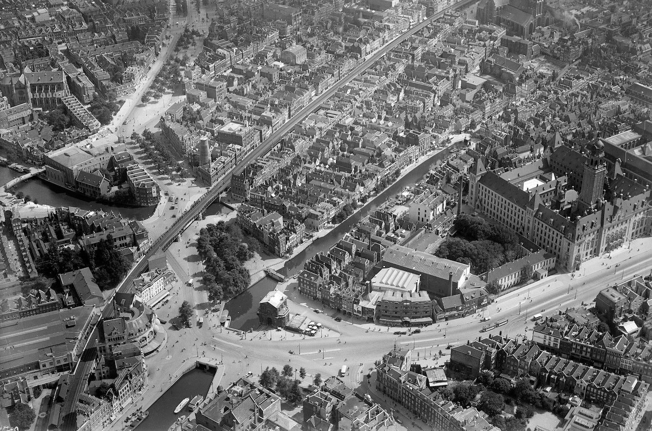 Central Rotterdam before World War Two