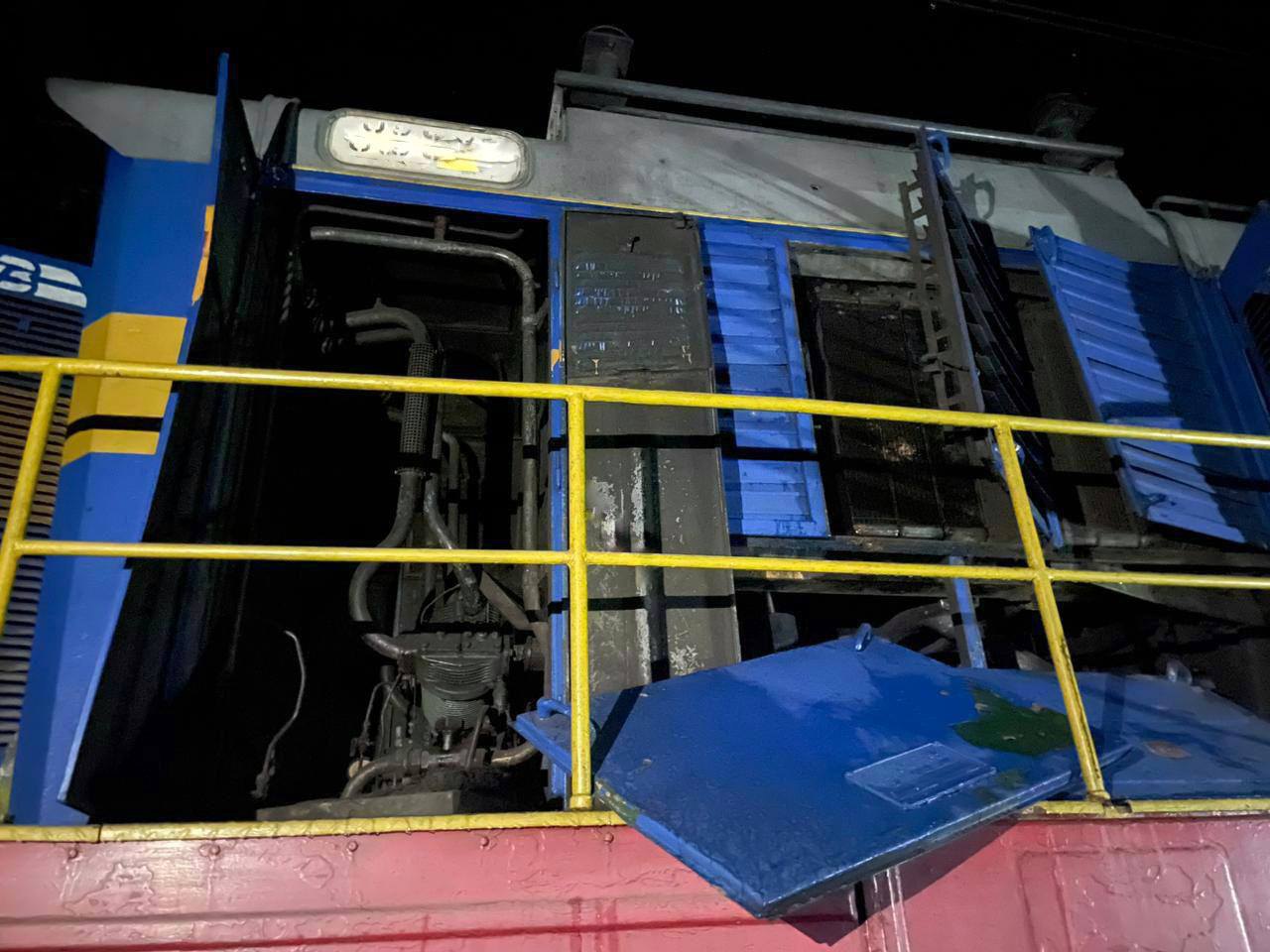 Consequence of the strike on the station