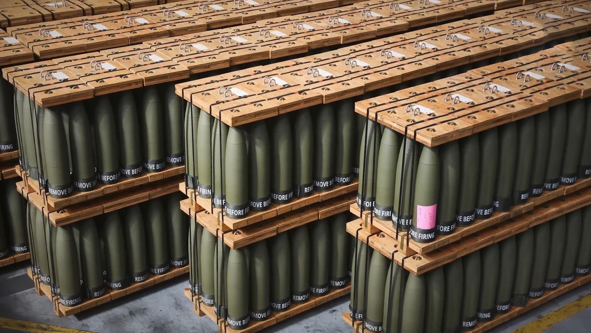 155 mm artillery shells