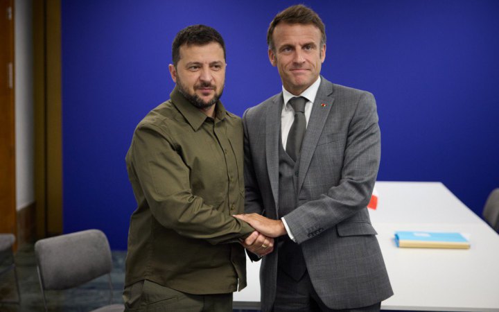 Zelenskyy, Macron discuss Ukraine's defence needs for next aid package