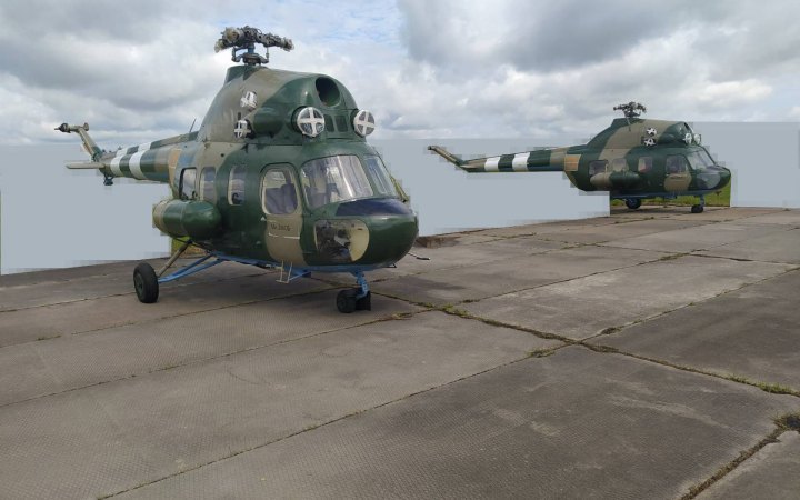 Latvia donates four helicopters to Ukraine