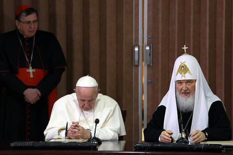 Kiev-run Ukrainian Orthodox Church "disappointed" by Vatican-Moscow declaration