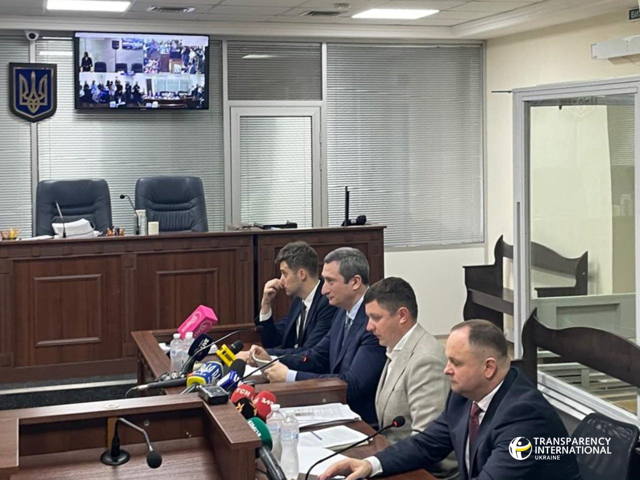Oleksiy Chernyshov in court on 27 June 2025