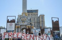 Rallies in support of Sentsov held in Ukraine, UK, USA