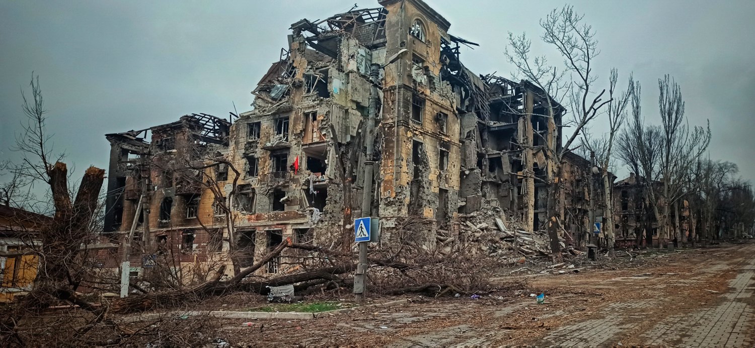 Destroyed Mariupol