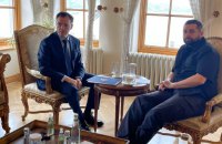 Arahamiya met with Medinsky in talks with Russia