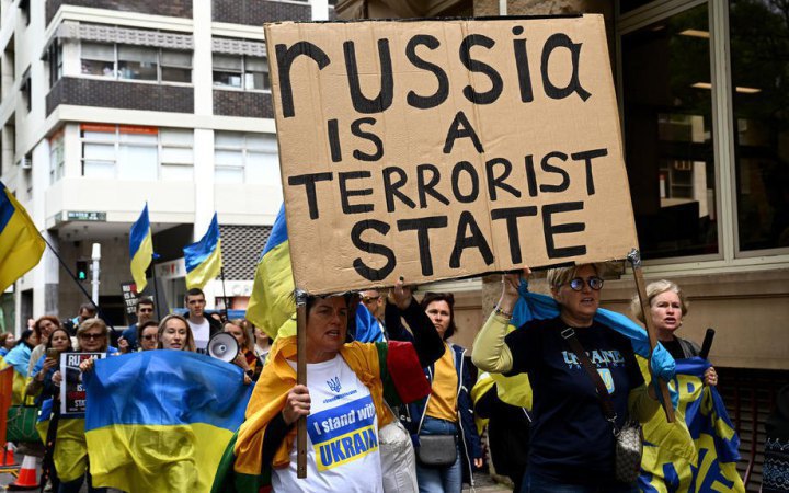Ukrainian Foreign Ministry says Russia acts as terrorist state